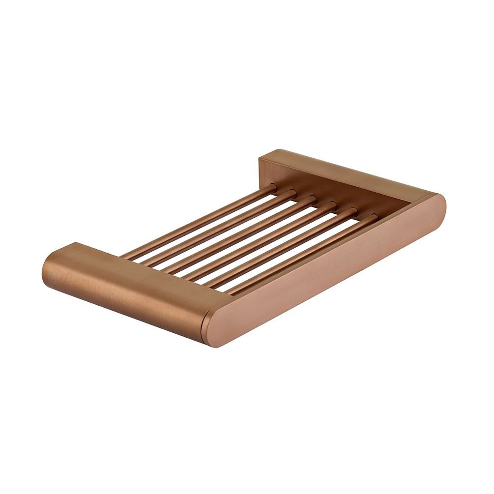 Cutout image of Vado Individual Spa Brushed Bronze Soap Holder